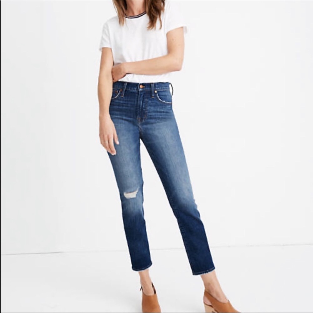 Madewell Perfect Vintage Crop Jean | 28